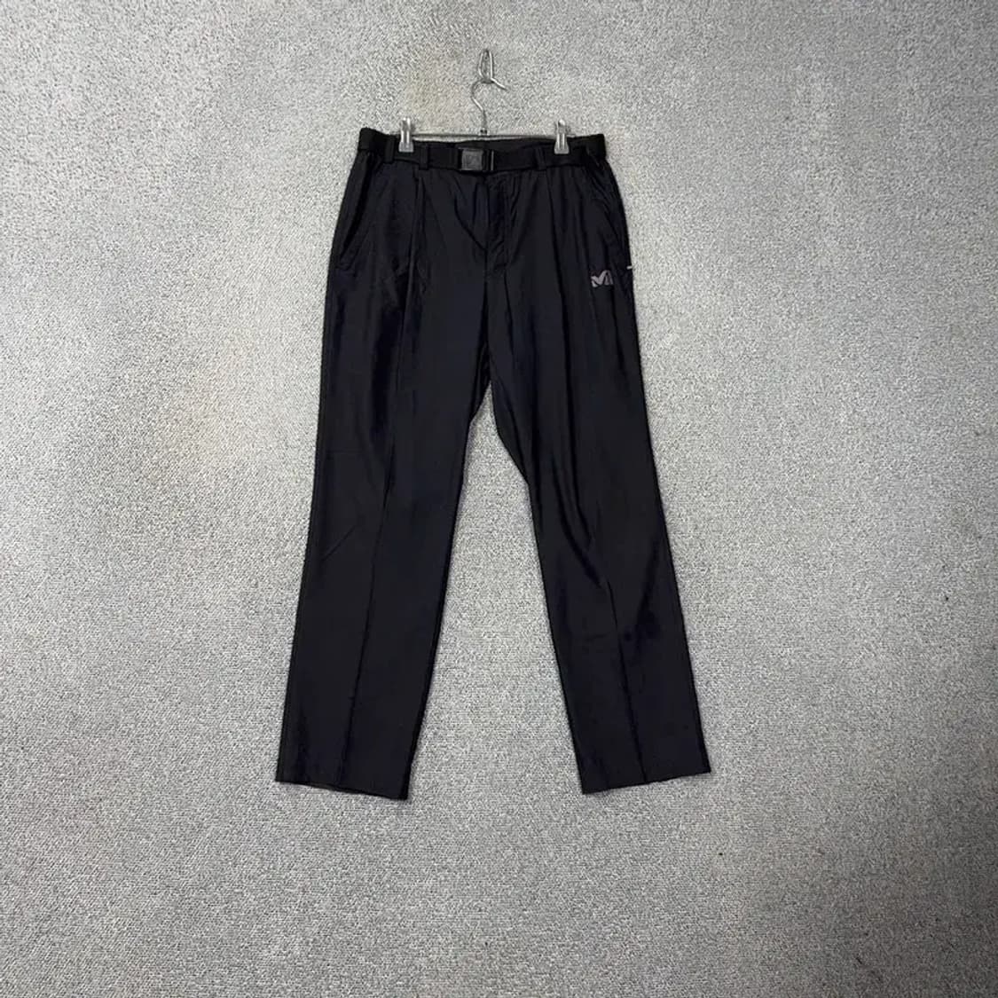 밀레 등산 로고 블랙 팬츠 31 상품이미지1