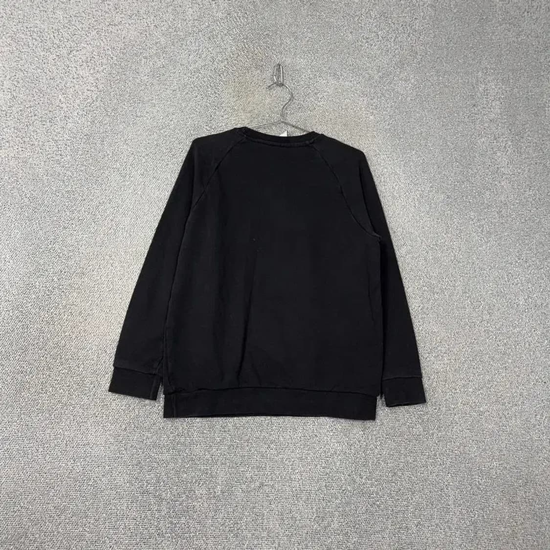 아디다스 블랙 불꽃 로고 맨투맨 L 상품이미지2