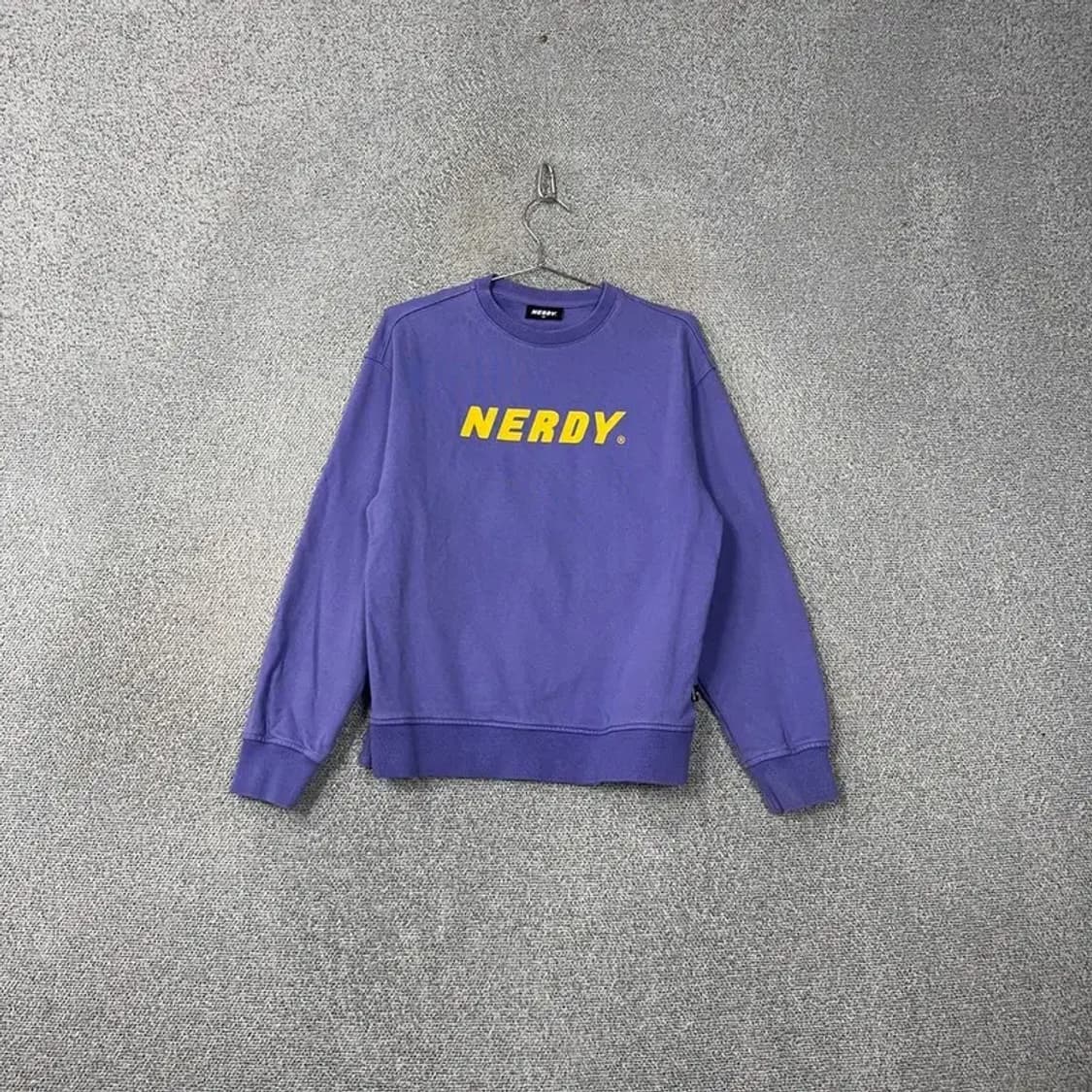 널디 프린팅 로고 맨투맨 XS 상품이미지1