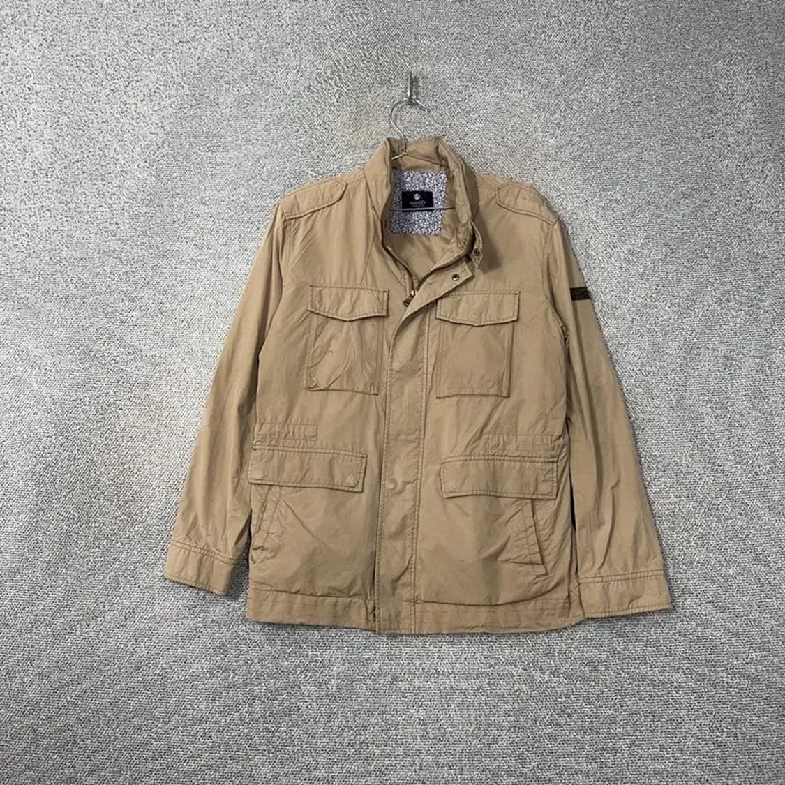 갤럭시 남성 캐주얼 쿼드포켓 베이지 카멜 자켓 105 상품이미지1