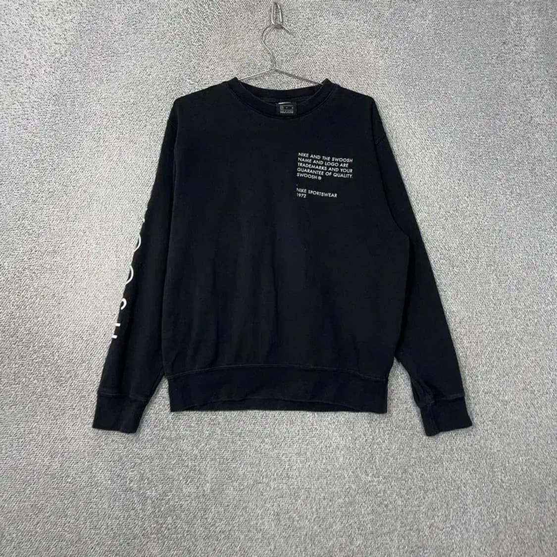 나이키 프린팅 로고 맨투맨 M 상품이미지1