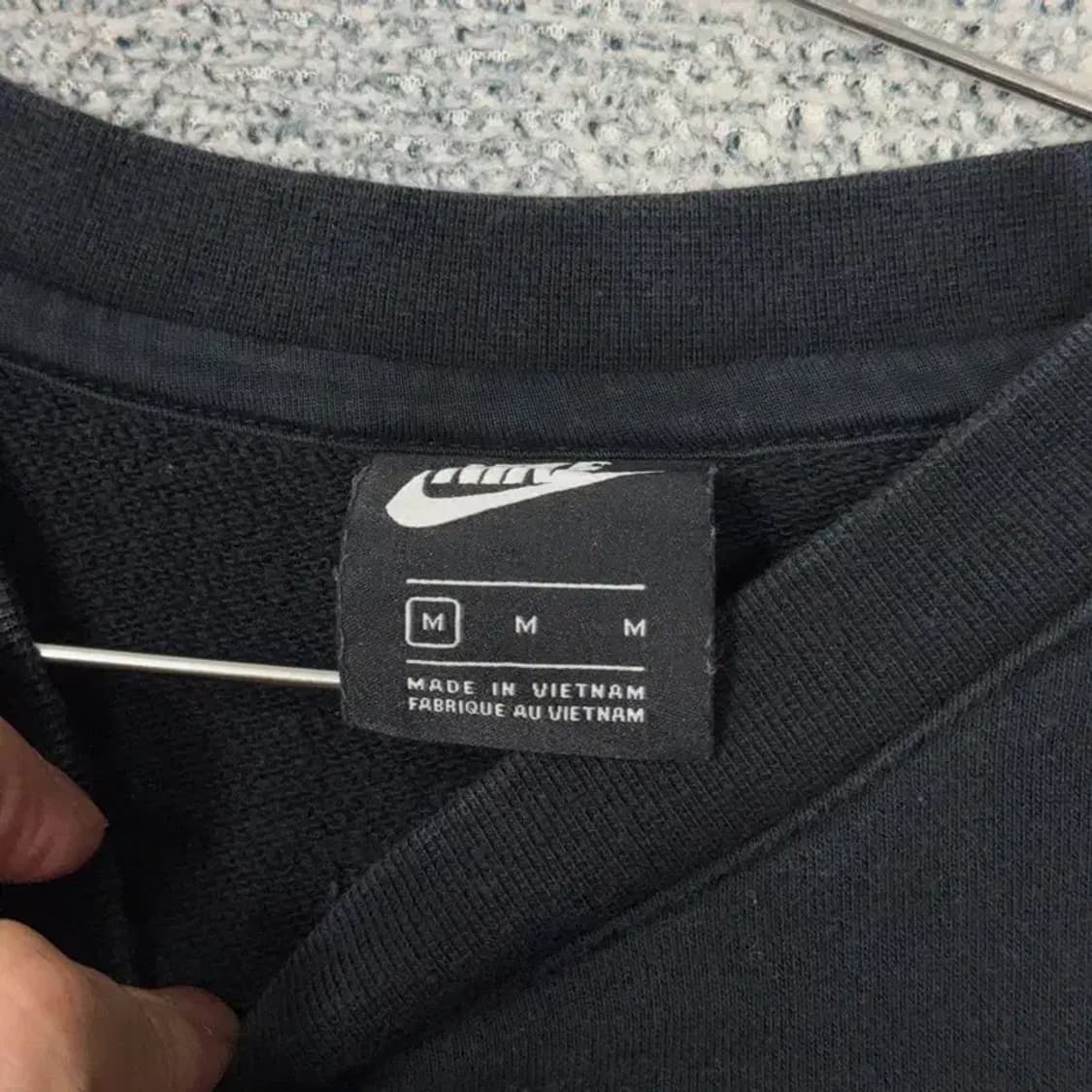 나이키 프린팅 로고 맨투맨 M 상품이미지3