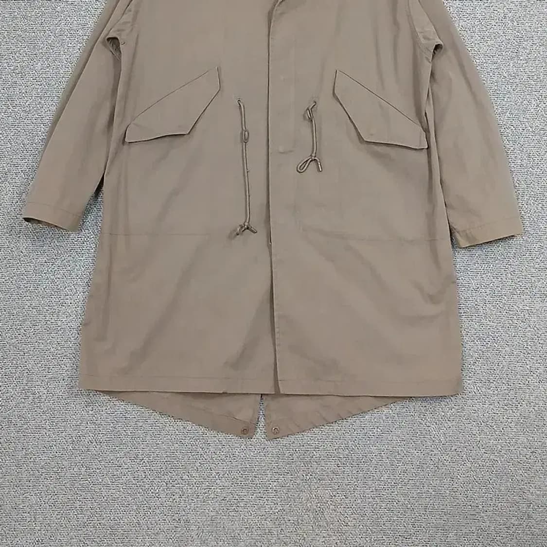 마인드브릿지 베이지 테크웨어 나일론 코트 100 상품이미지4