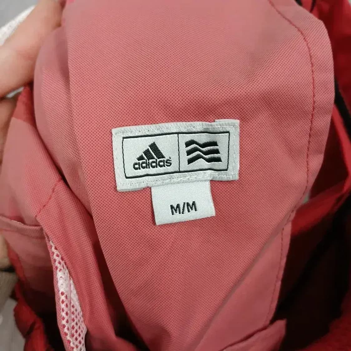 아디다스 레드 여성 골프 기능성 팬츠 M 상품이미지3