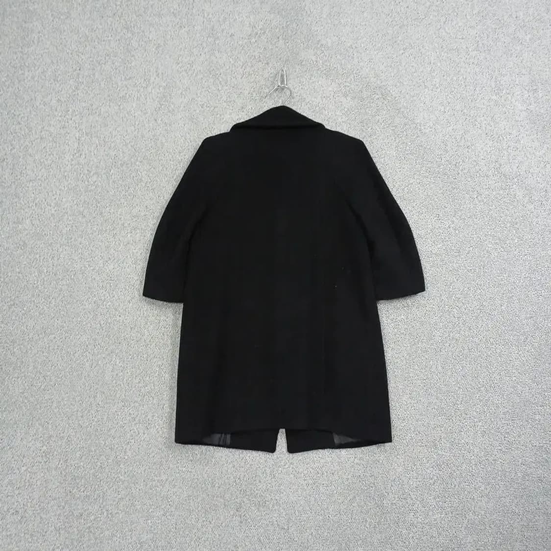 시스템 한섬 여성 캐주얼 울 블랙 코트 82-94-150 상품이미지2