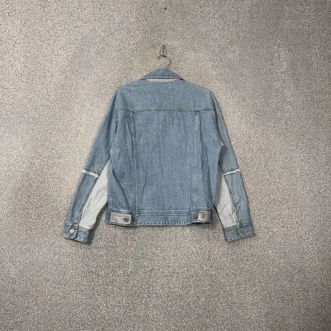 라이풀 빈티지 캐주얼 연청 데님 자켓 L 상품이미지2