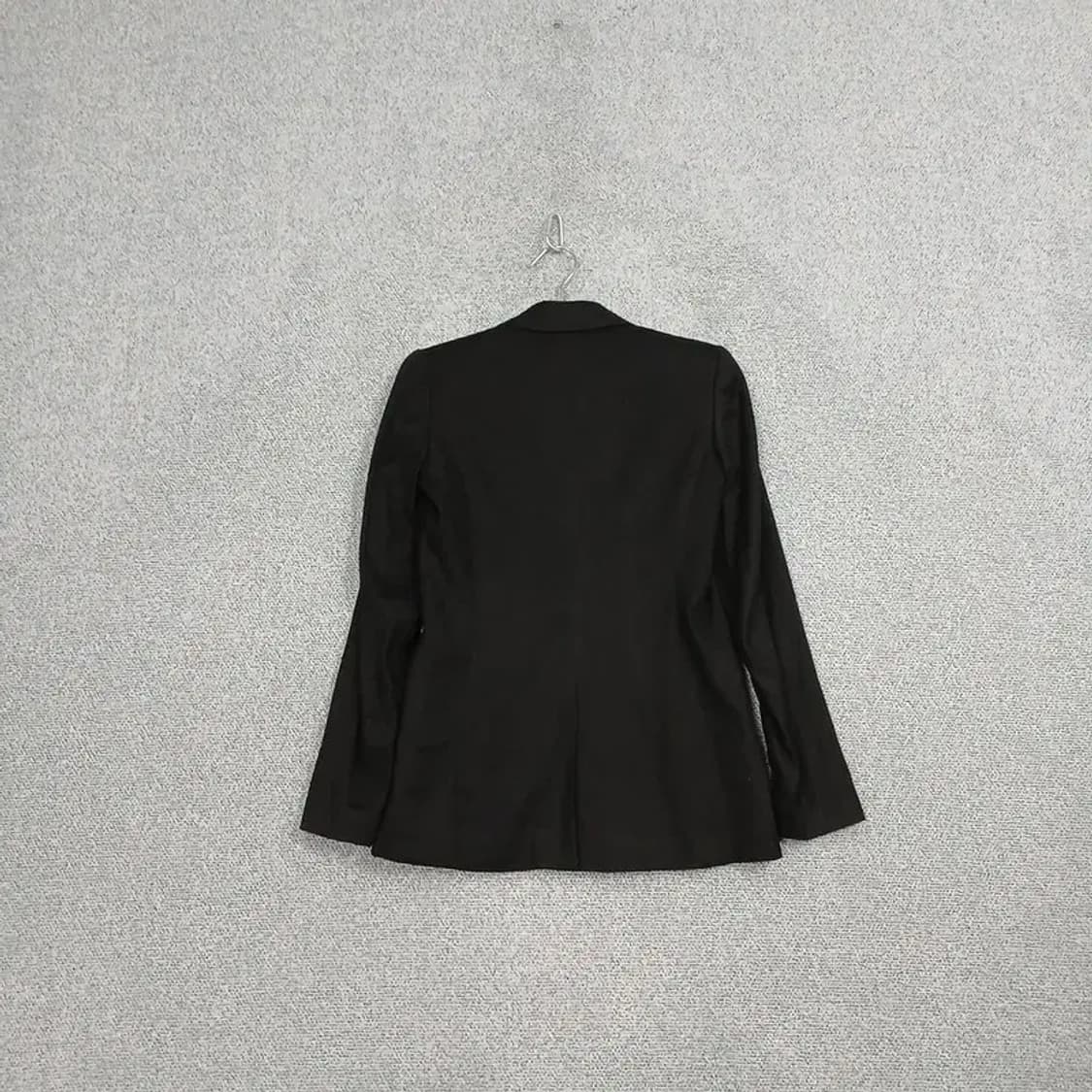 띠어리 블랙 원버튼 여성 클래식 정장 블레이저 자켓 80-64-160 상품이미지2