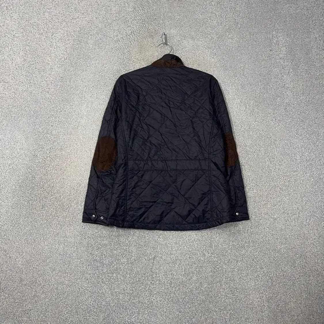 빈폴 네이비 남성 퀄팅 레더 포인트 자켓 100 상품이미지2