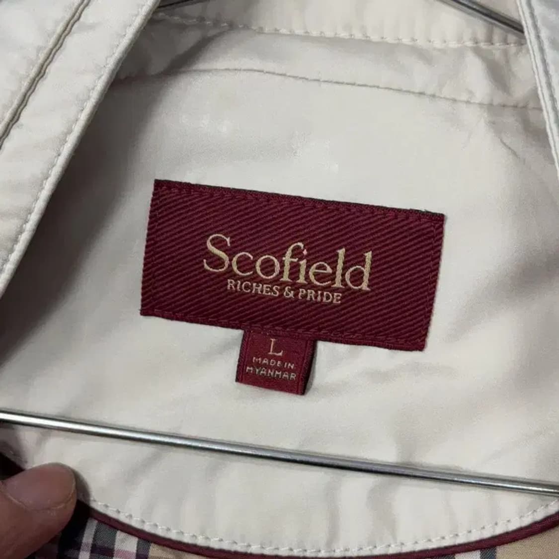 스코필드 남성 캐주얼 나일론 점퍼 자켓 L 상품이미지3