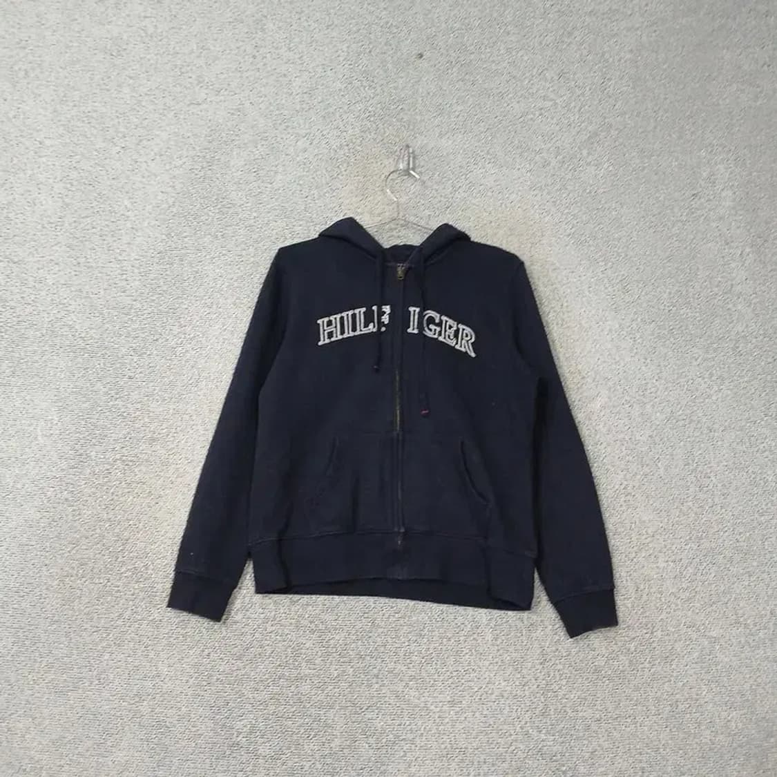 타미힐피거 스펠 로고 네이비 후드티 L 상품이미지1
