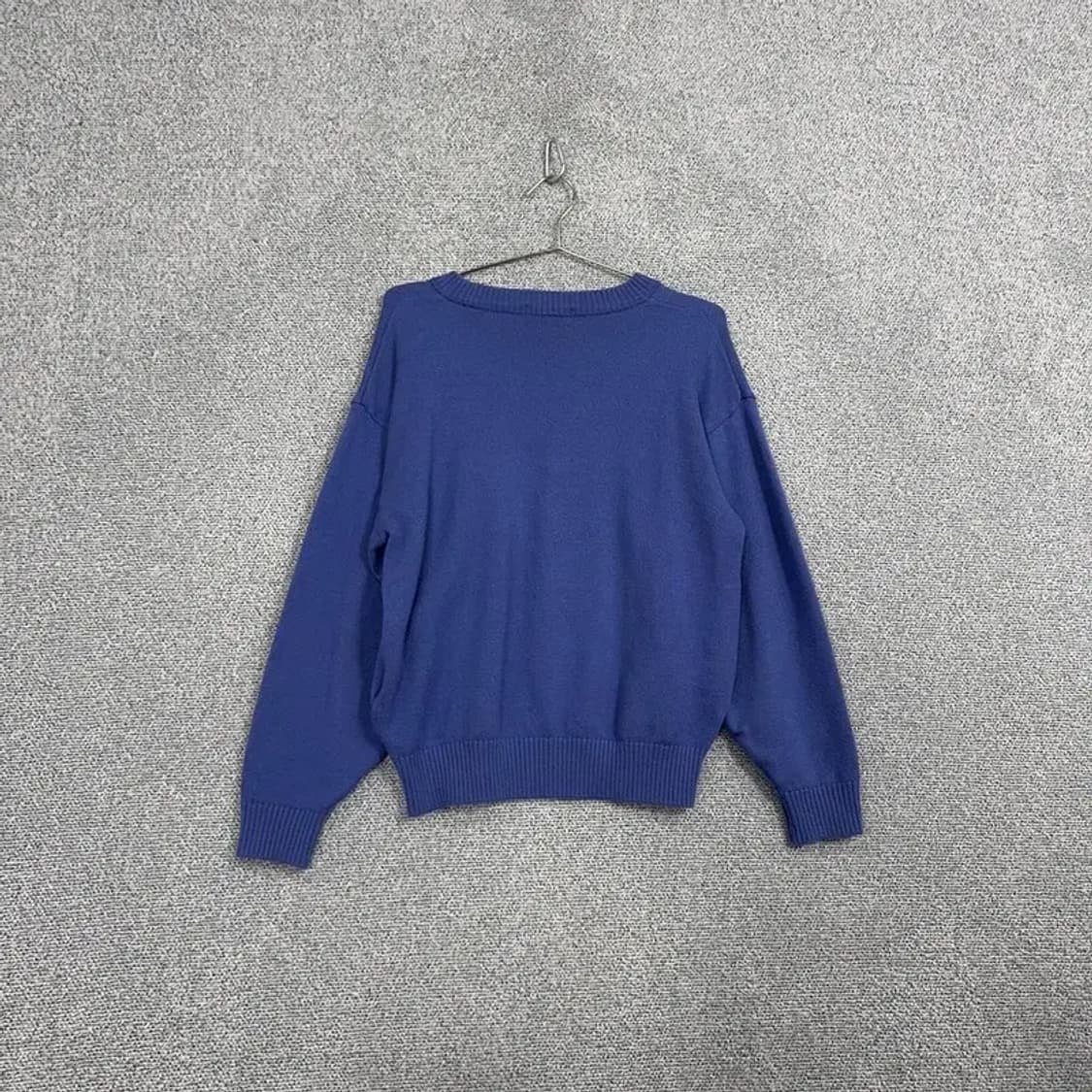 마리끌레르 프린팅 네이비 니트 FREE 상품이미지2