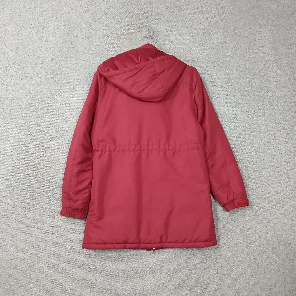 푸마 레드 캐주얼 파카 패딩 점퍼 L 상품이미지2