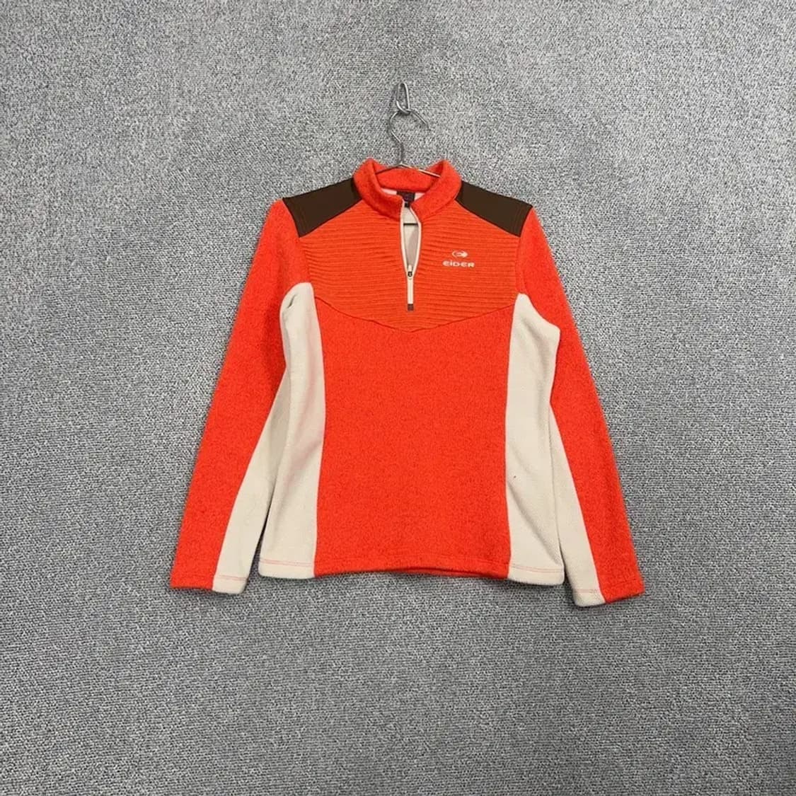 아이더 오렌지 로고 등산 기능성 긴팔티 M 상품이미지1