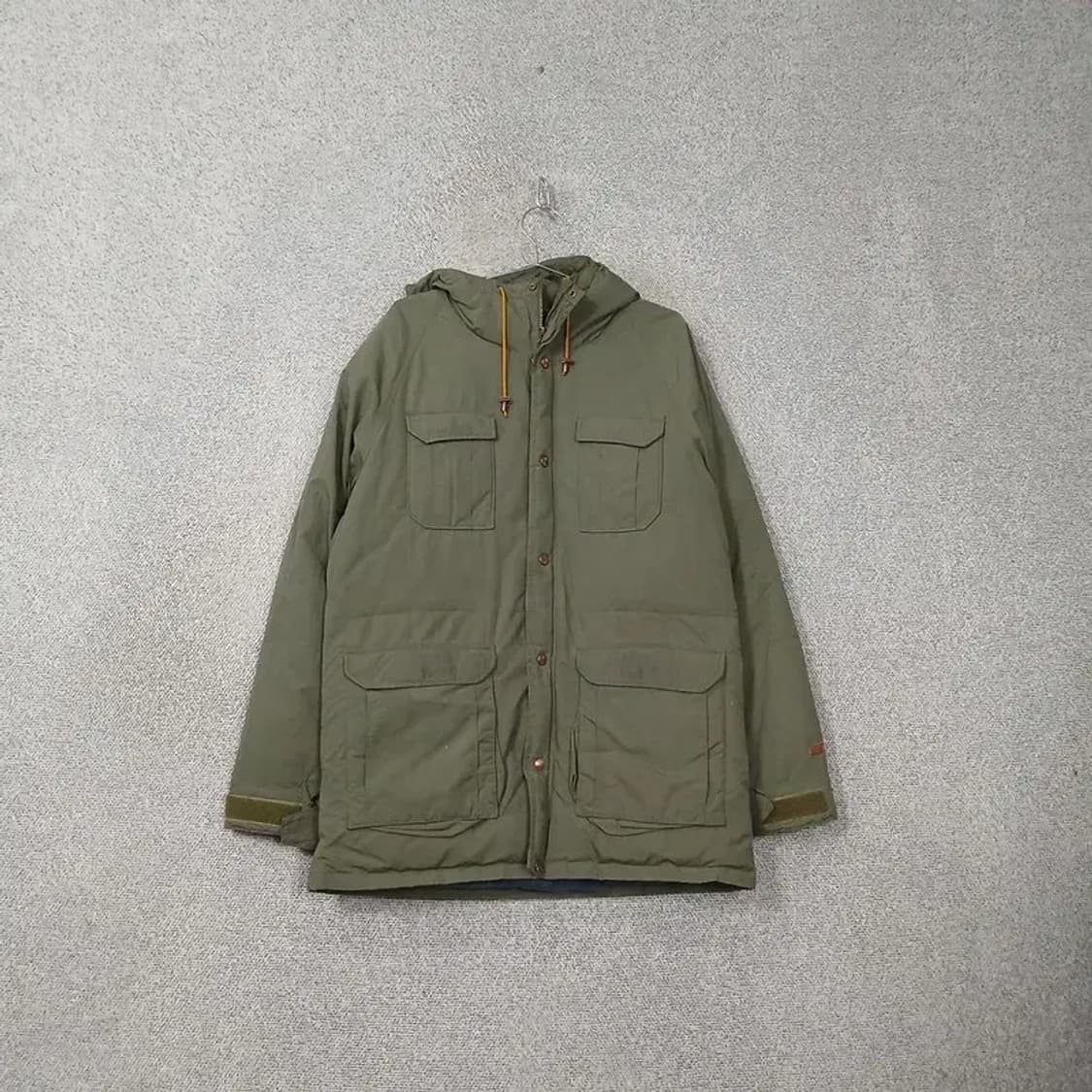 리바이스 연 카키 캐주얼 쿼드포켓  파카 패딩 L-G 상품이미지1