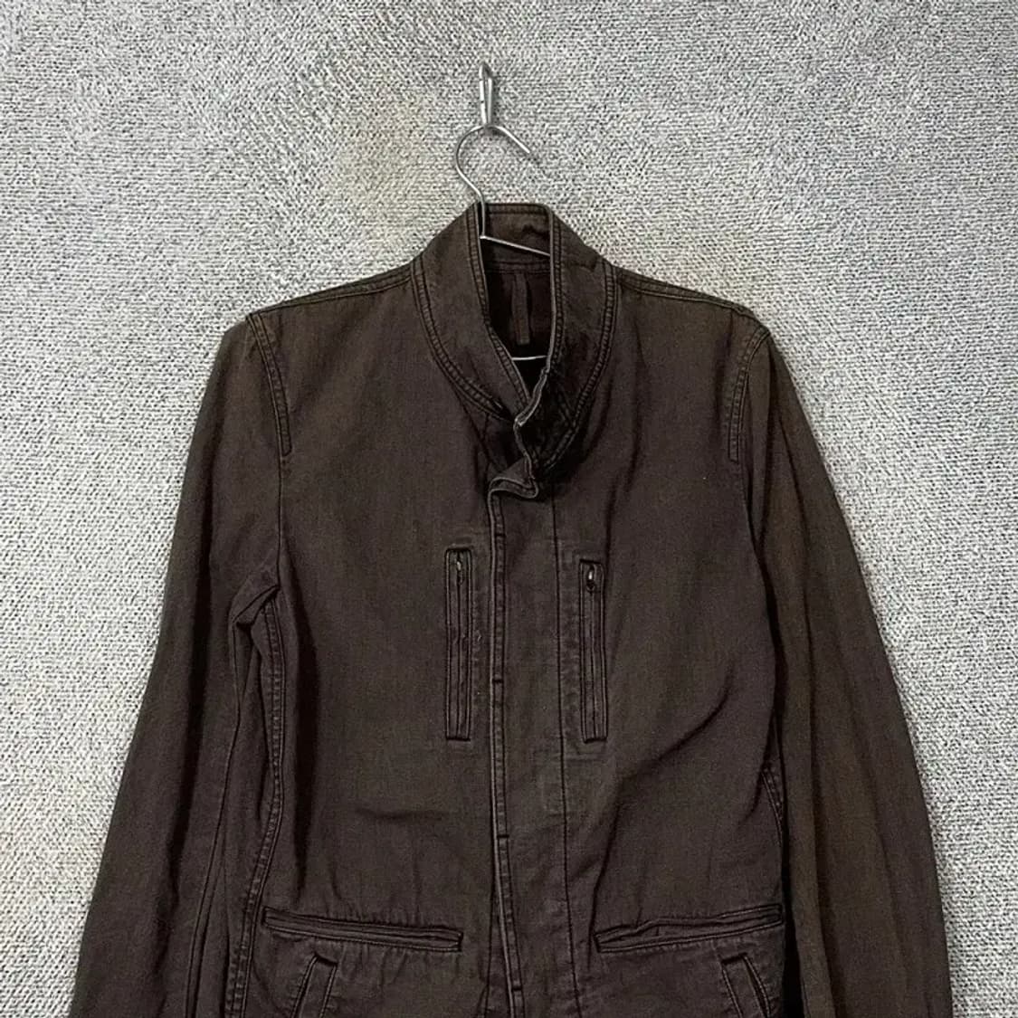 맨즈 멜로즈 남성 빈티지 브라운 코튼 자켓 100 상품이미지3