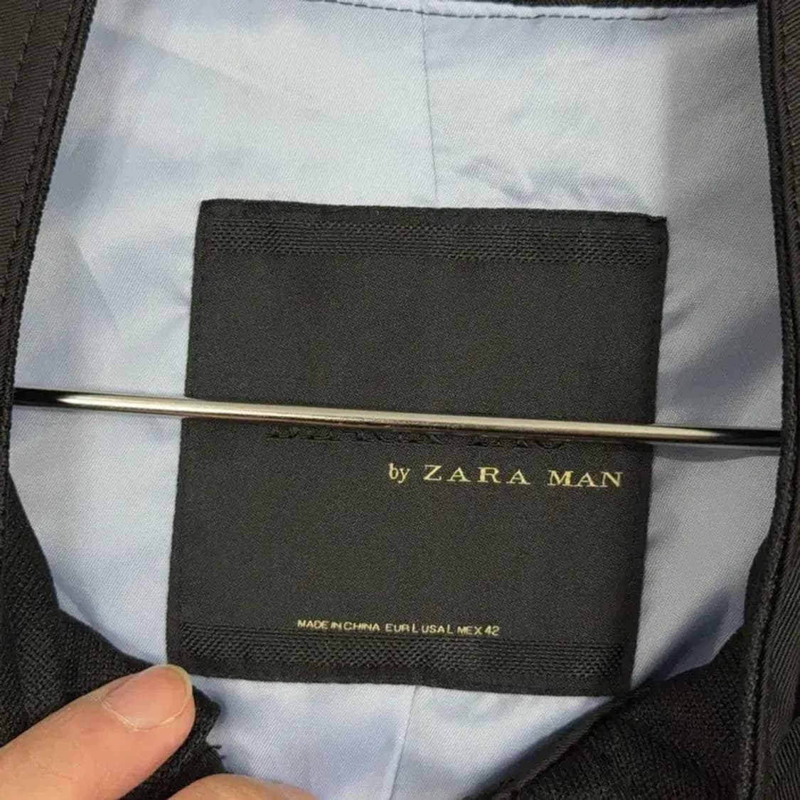 자라 블랙 캐주얼 집업 자켓 100 상품이미지3