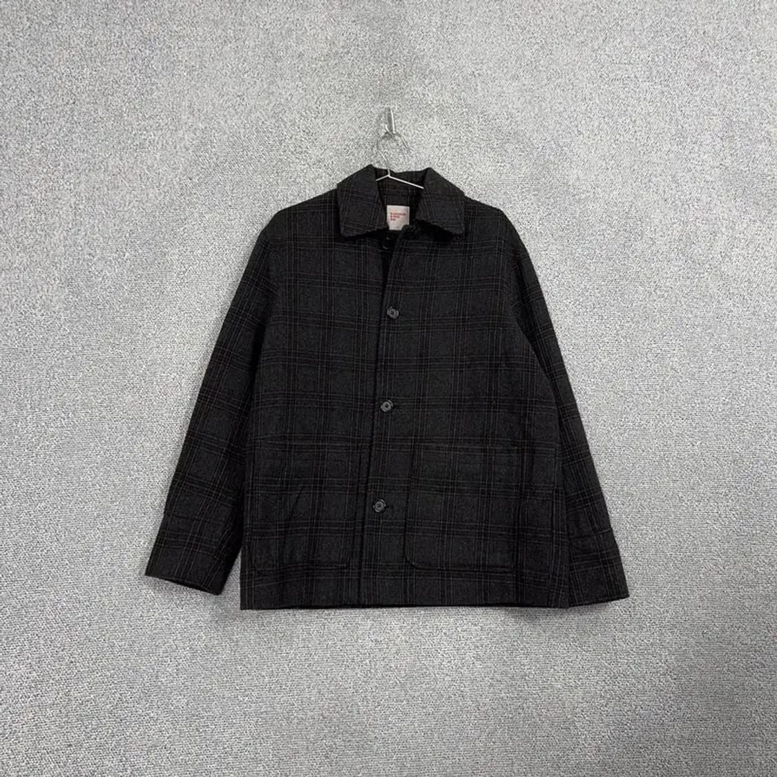 에잇세컨즈 남성 클래식 체크 울 자켓 M 상품이미지1