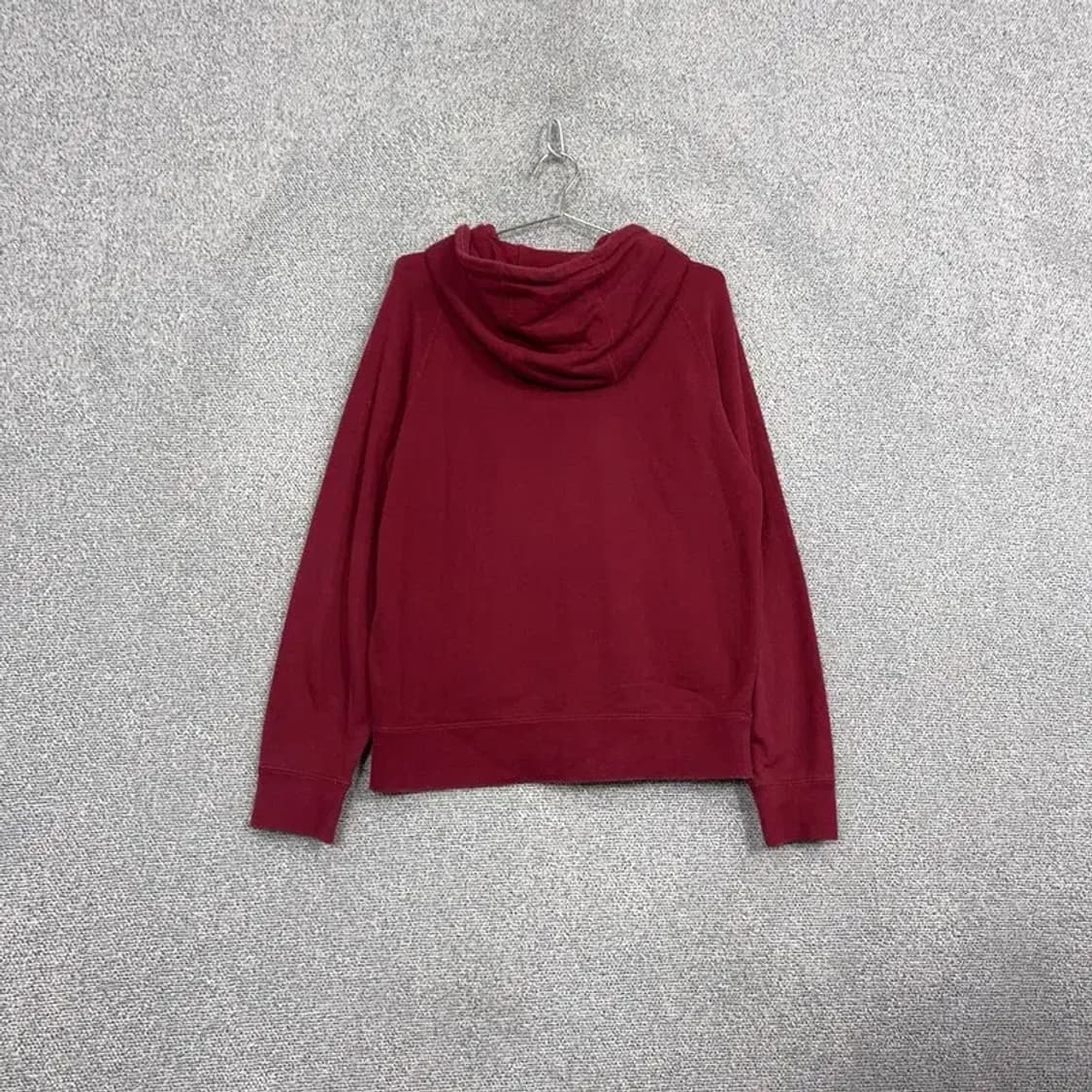 나이키 프린팅 버건디 로고 후드티 LG 상품이미지2