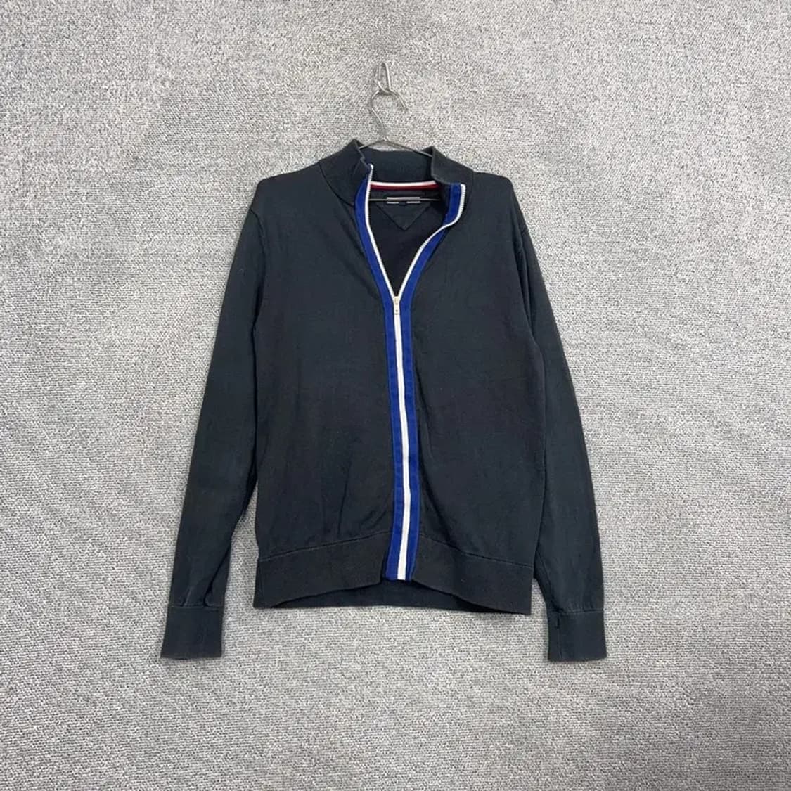 타미힐피거 캐주얼 네이비 코튼 집업 L 상품이미지1