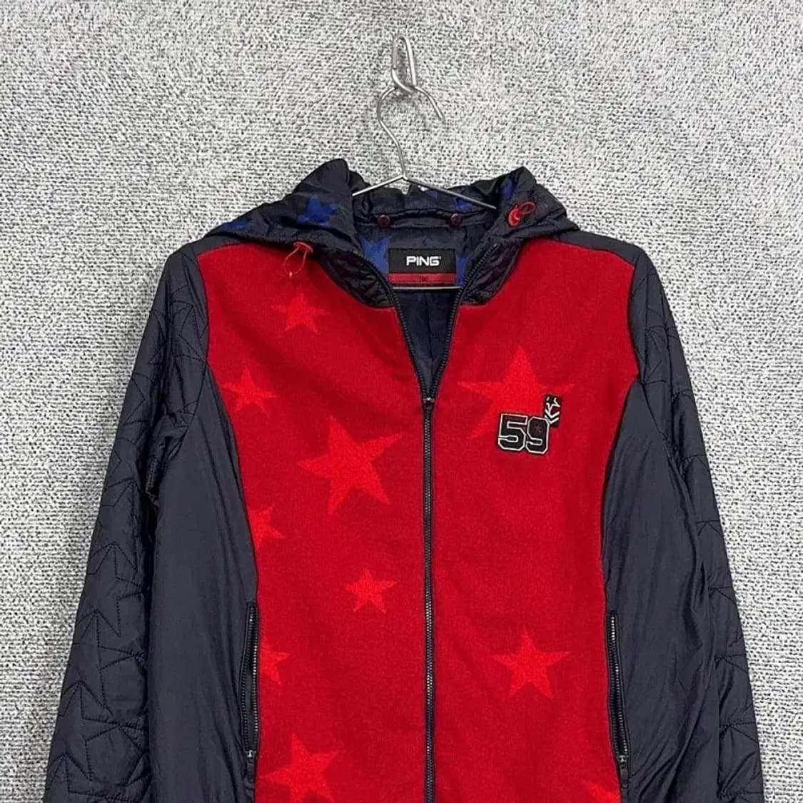 핑 로고 기능성 골프 후드 집업 자켓 100 상품이미지3