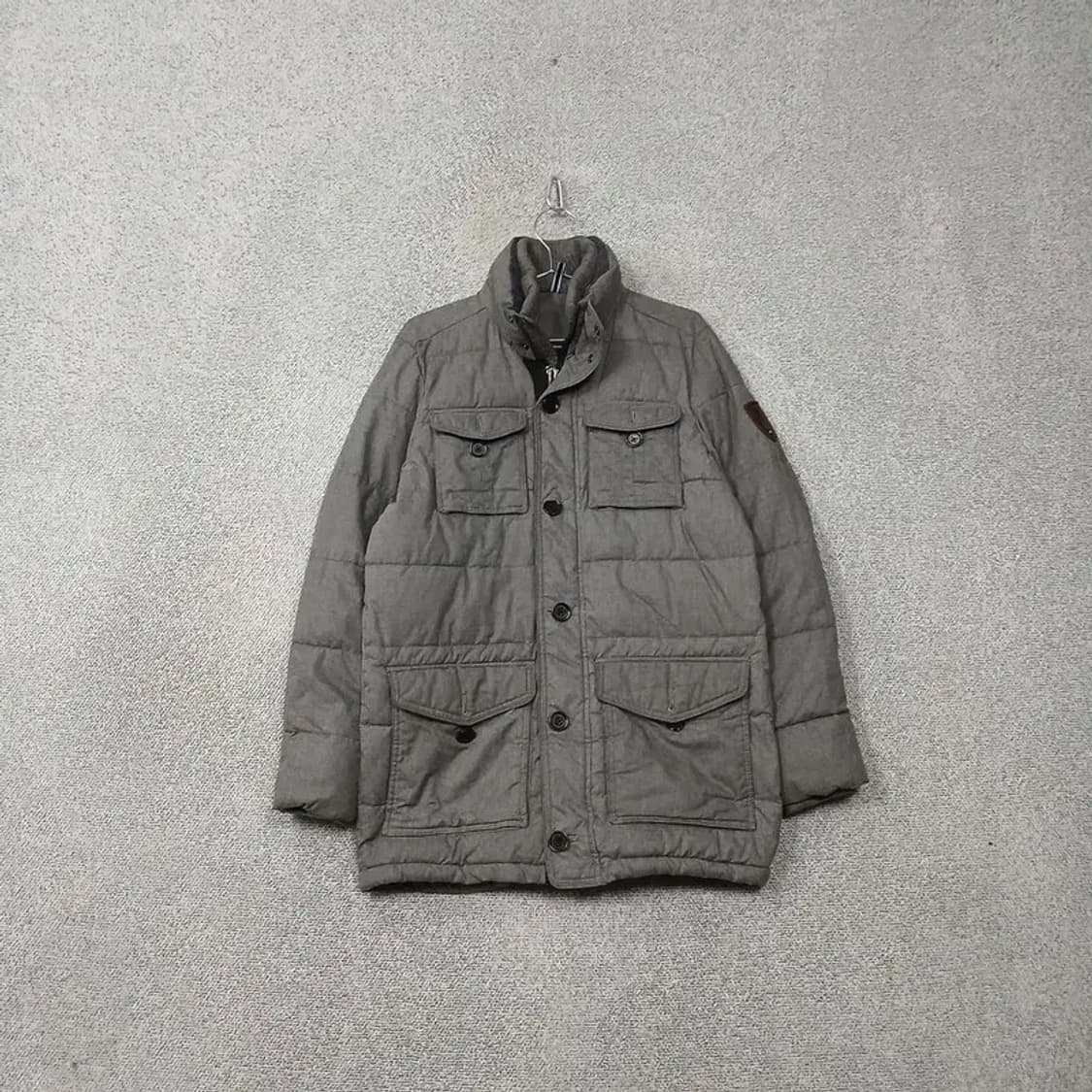 타미힐피거 그레이 쿼드포켓 남성 캐주얼 점퍼 L 상품이미지1