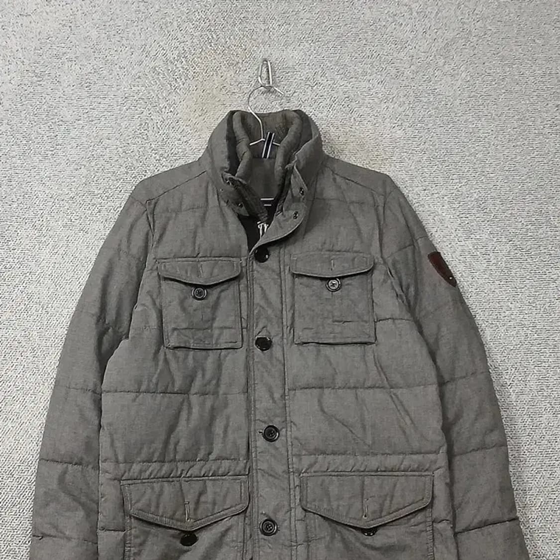 타미힐피거 그레이 쿼드포켓 남성 캐주얼 점퍼 L 상품이미지3