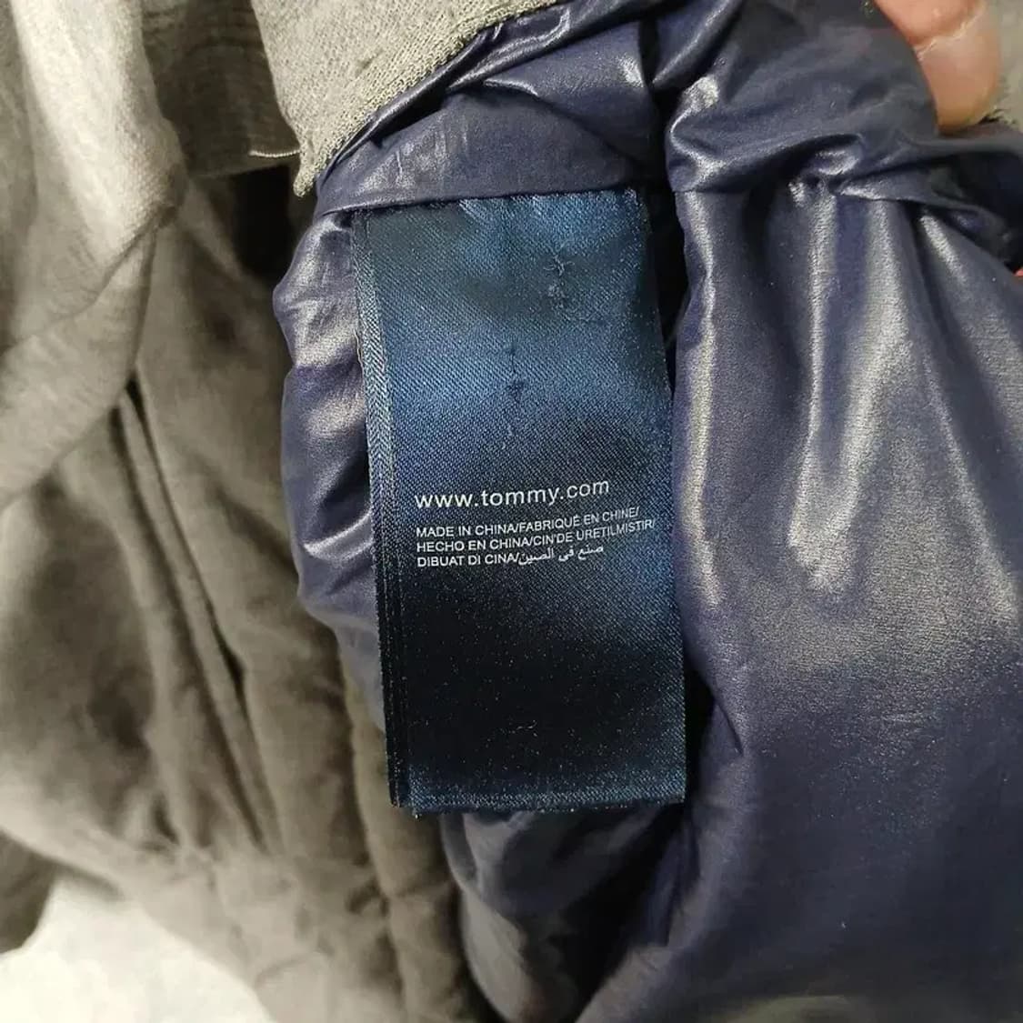 타미힐피거 그레이 쿼드포켓 남성 캐주얼 점퍼 L 상품이미지6