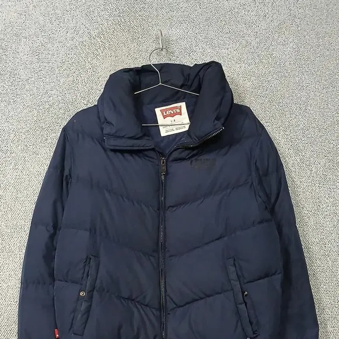 리바이스 네이비 캐주얼 패딩 점퍼 L 상품이미지3