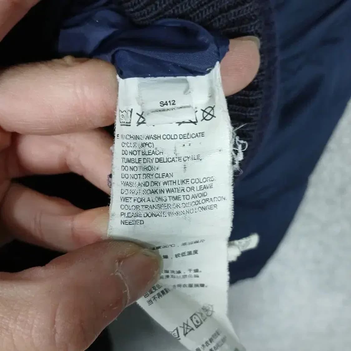 리바이스 네이비 캐주얼 패딩 점퍼 L 상품이미지6