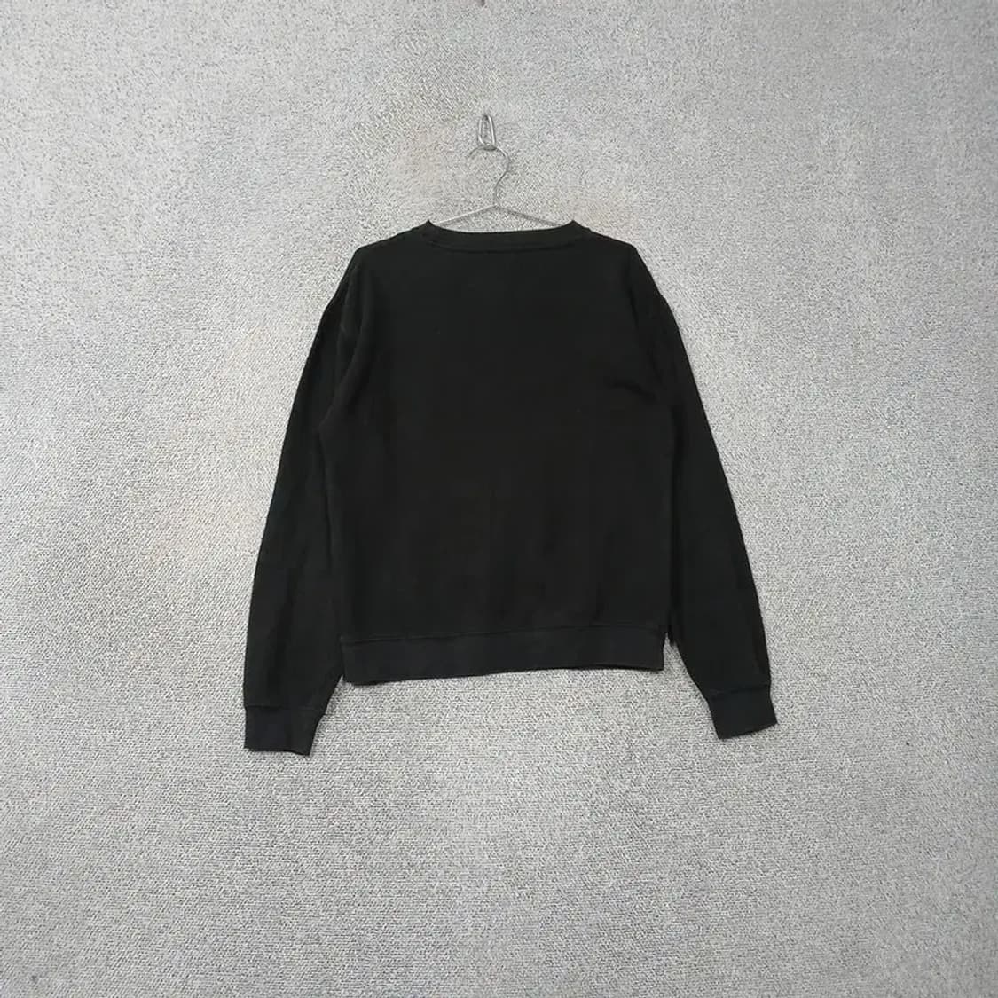 HUF 허프 로고 프린팅 블랙 맨투맨 MEDIUM 상품이미지2