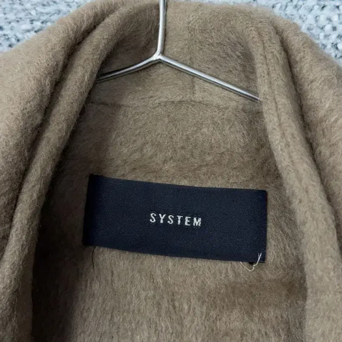 시스템 한섬 여성 클래식 브라운 코트 82-94-160 상품이미지6