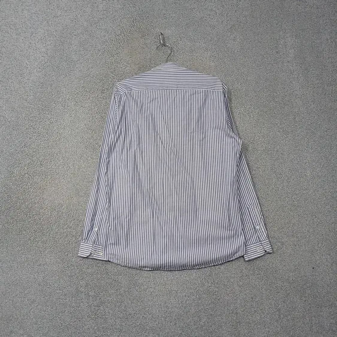 자라 스트라이프 블루 남성 셔츠 L 상품이미지2