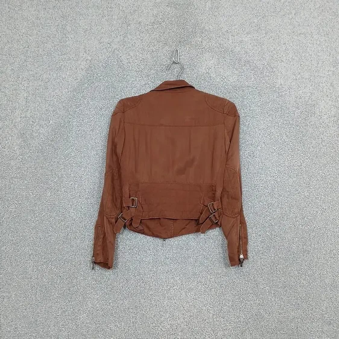 클럽모나코 브라운 스웨이드 라이더 자켓 XS/TP 상품이미지2