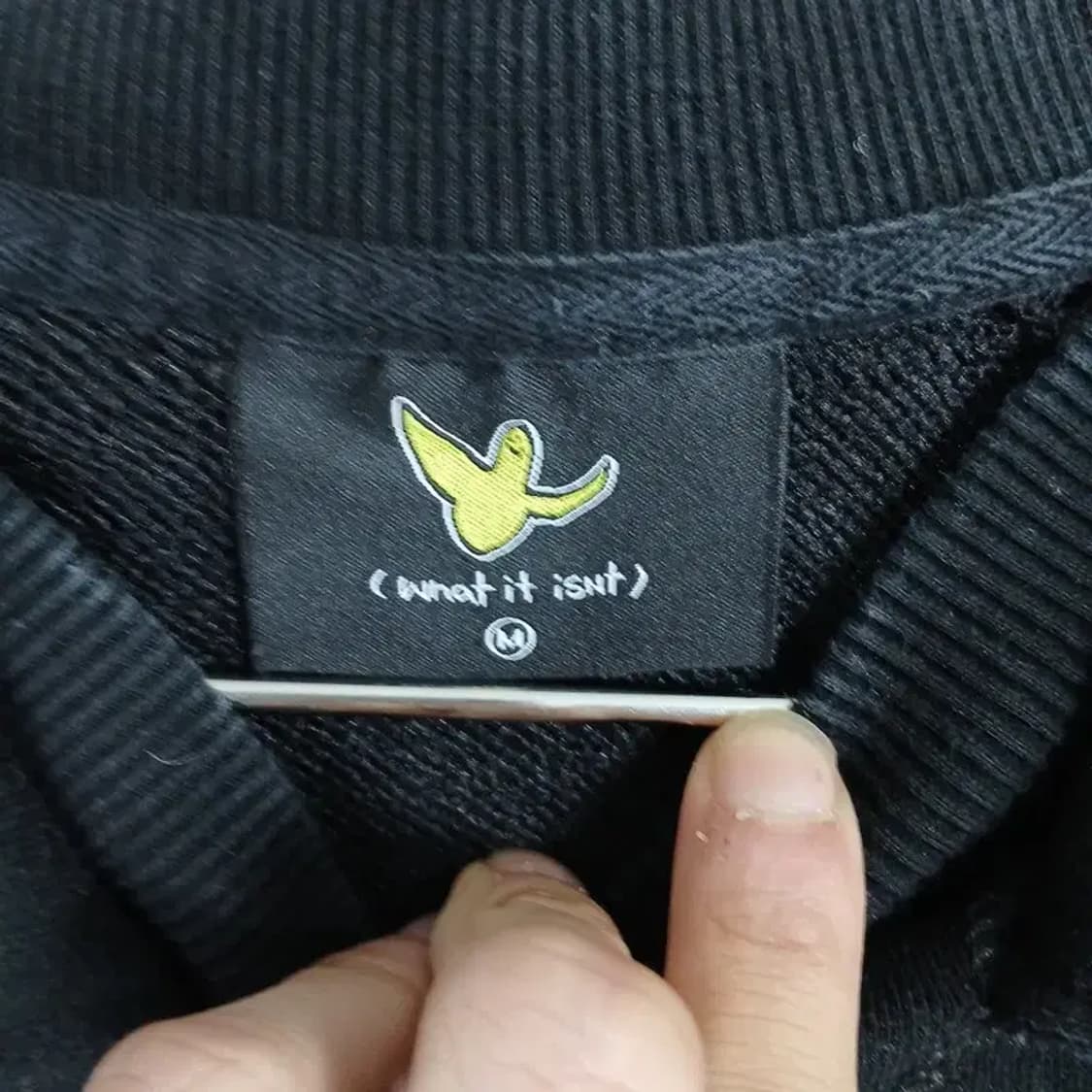 마크제이콥스 로고 빅카라 오버핏 맨투맨 M 상품이미지3