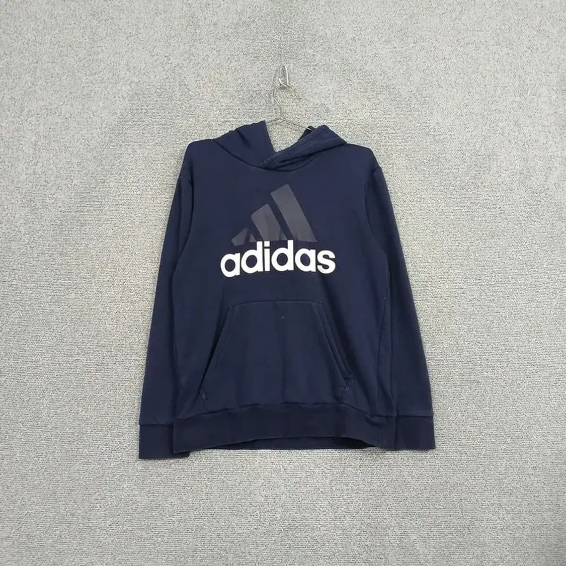 아디다스 프린팅 네이비 후드티 105 상품이미지1
