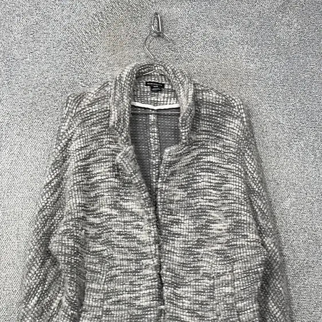 클럽모나코 그레이 배색 캐주얼 오버핏 니트 가디건 XS 상품이미지3