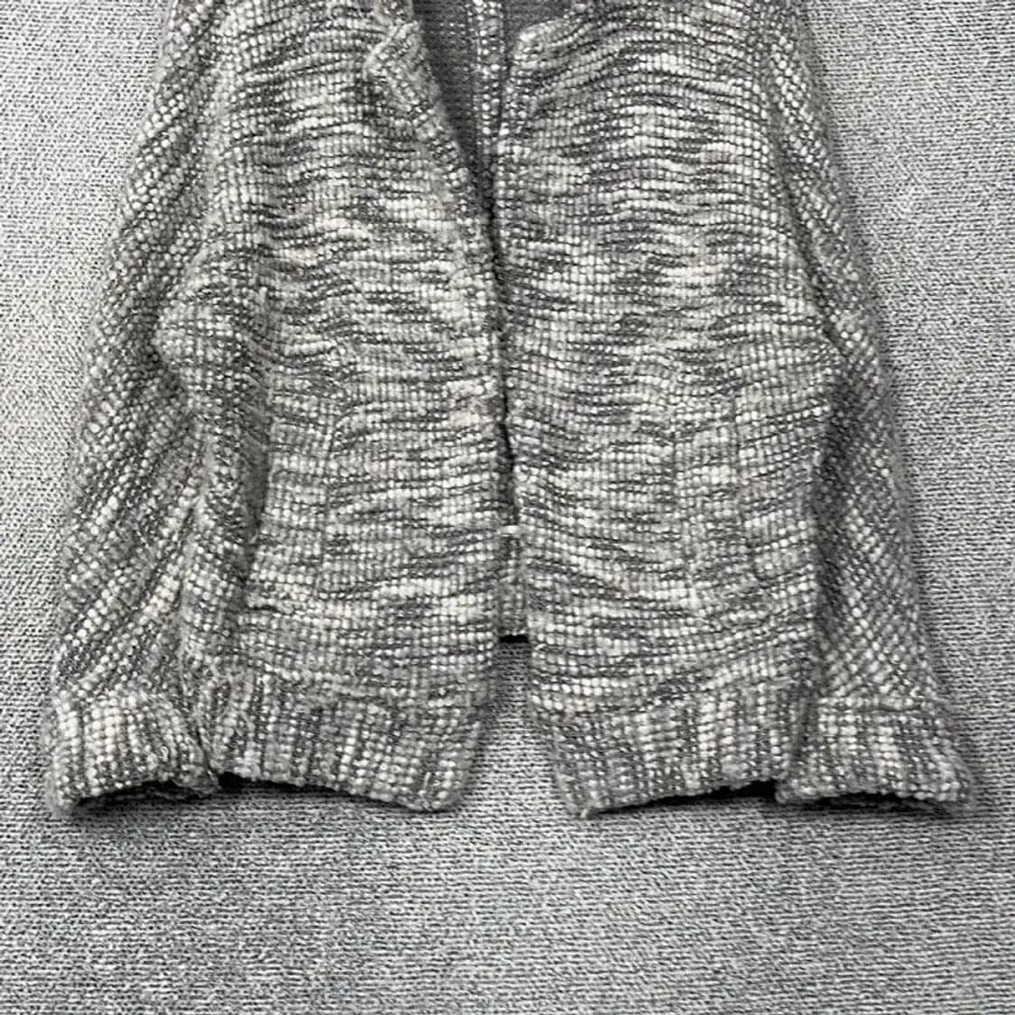 클럽모나코 그레이 배색 캐주얼 오버핏 니트 가디건 XS 상품이미지4