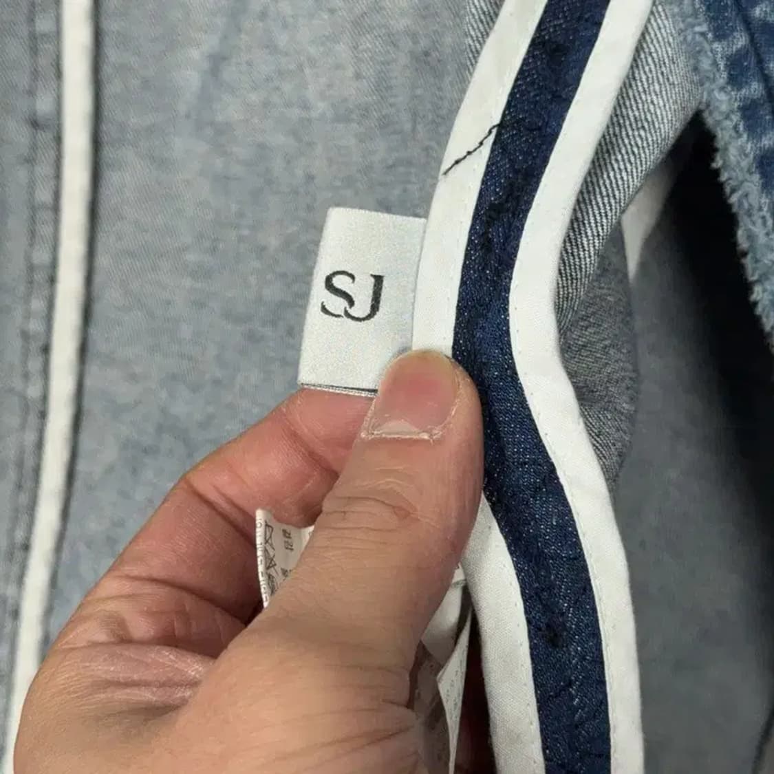 SJSJ 여성 한섬 캐주얼 데님 자켓 76-90-155 상품이미지3