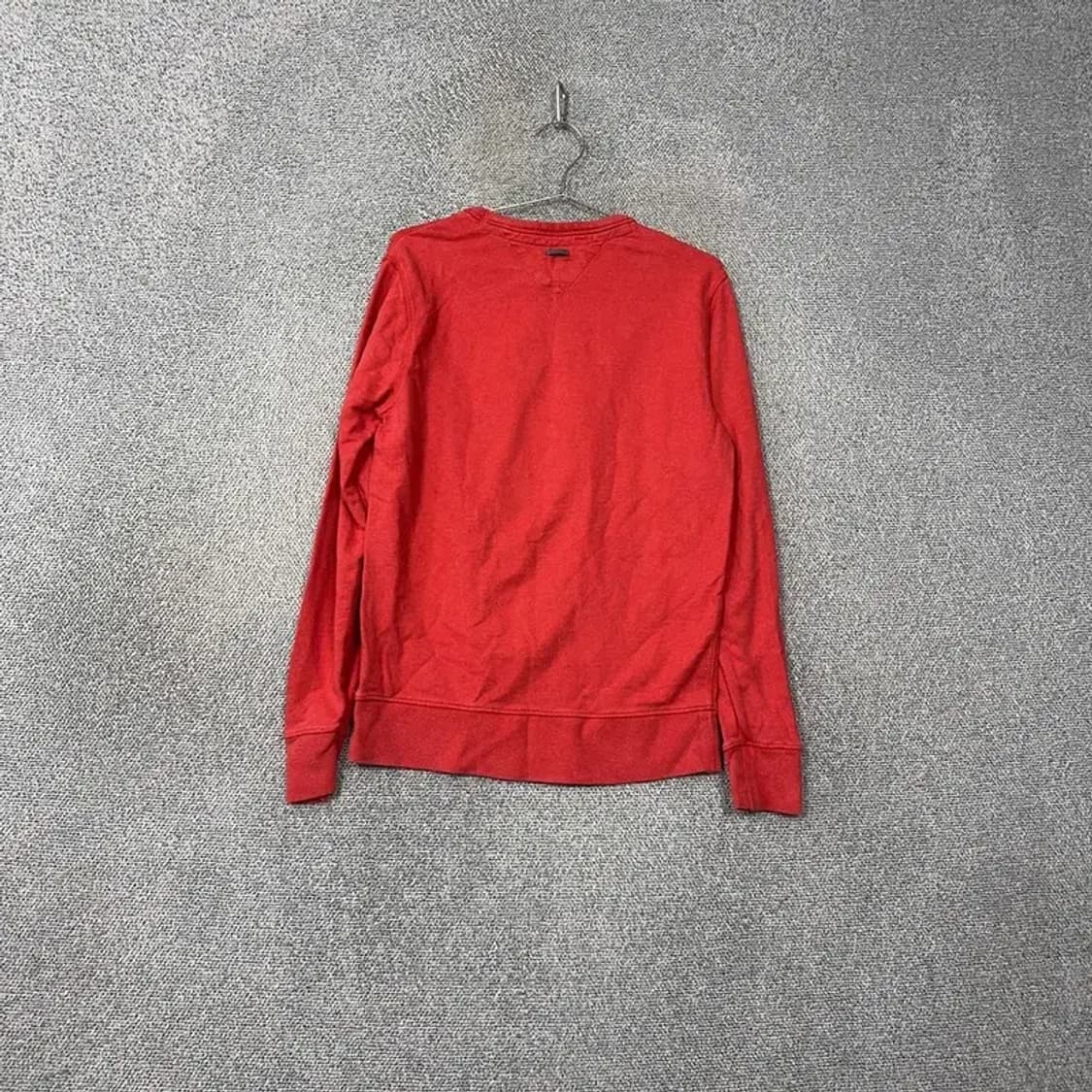 타미힐피거 스몰로고 레드 남성 맨투맨 M 상품이미지2