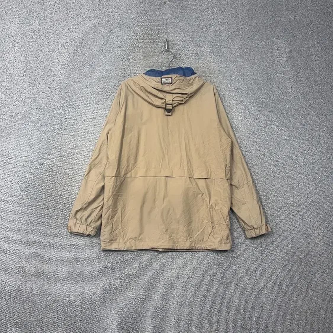 뉴발란스 로고 포켓 베이지 후드 자켓 100 상품이미지2