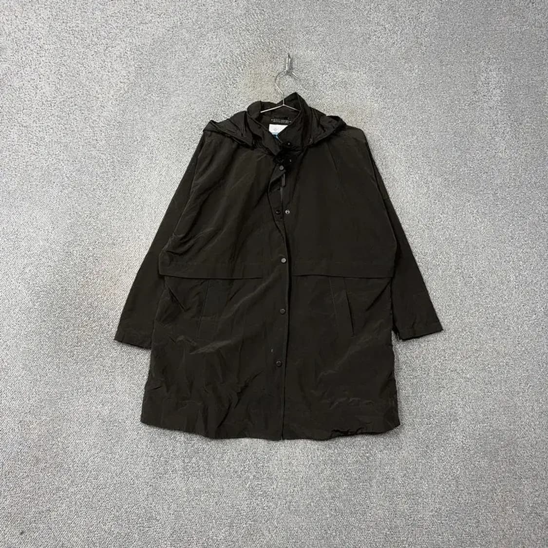 콜롬비아 옴니실드 카키 후드 바람막이 코트 M 상품이미지1