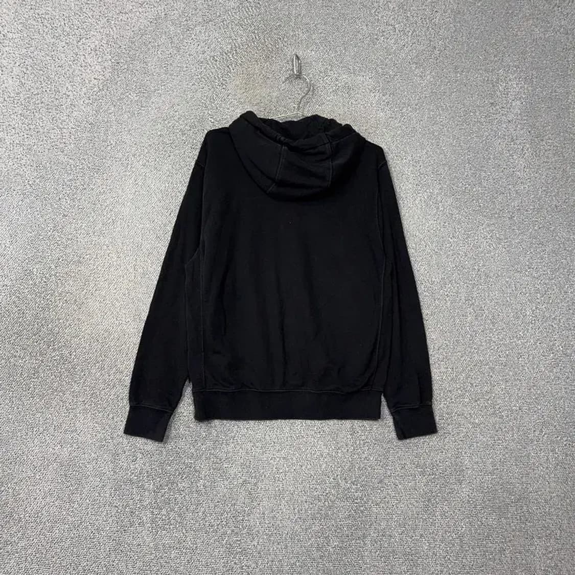 나이키 박스로고 프린팅 블랙 후드티 M 상품이미지2