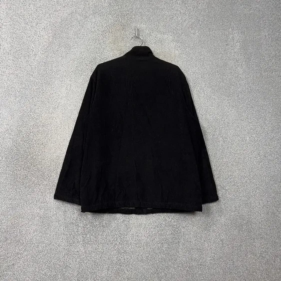 라코스테 남성 빈티지 코듀로이 블랙 내피 퍼 자켓 105 상품이미지2