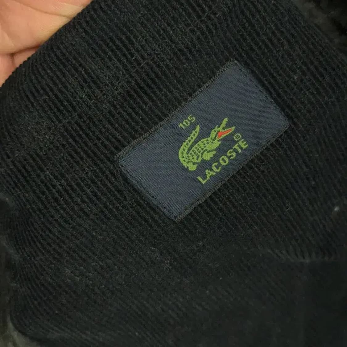 라코스테 남성 빈티지 코듀로이 블랙 내피 퍼 자켓 105 상품이미지3