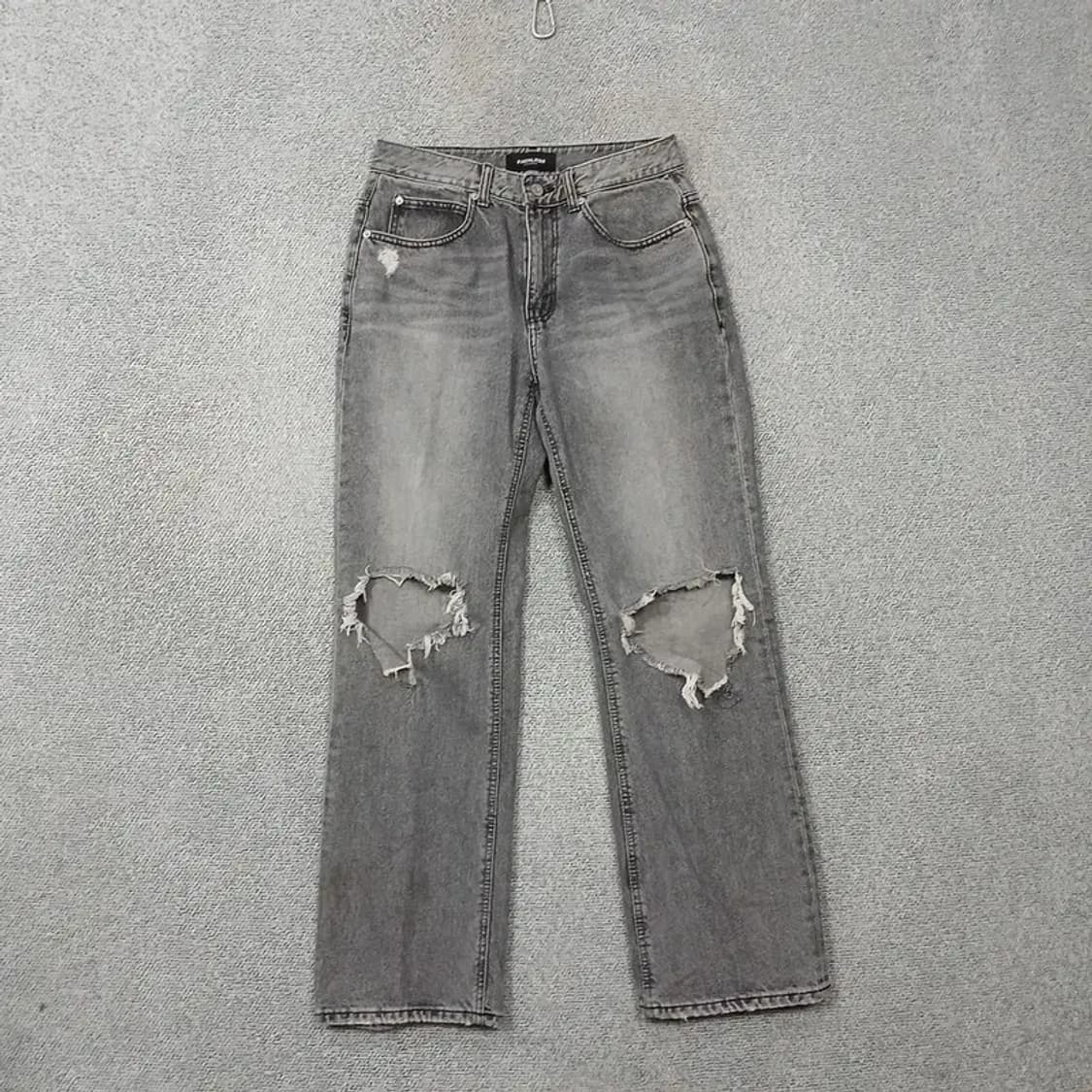 페이탈리즘 워싱 디스트로이드 흑청 청바지 44 상품이미지1