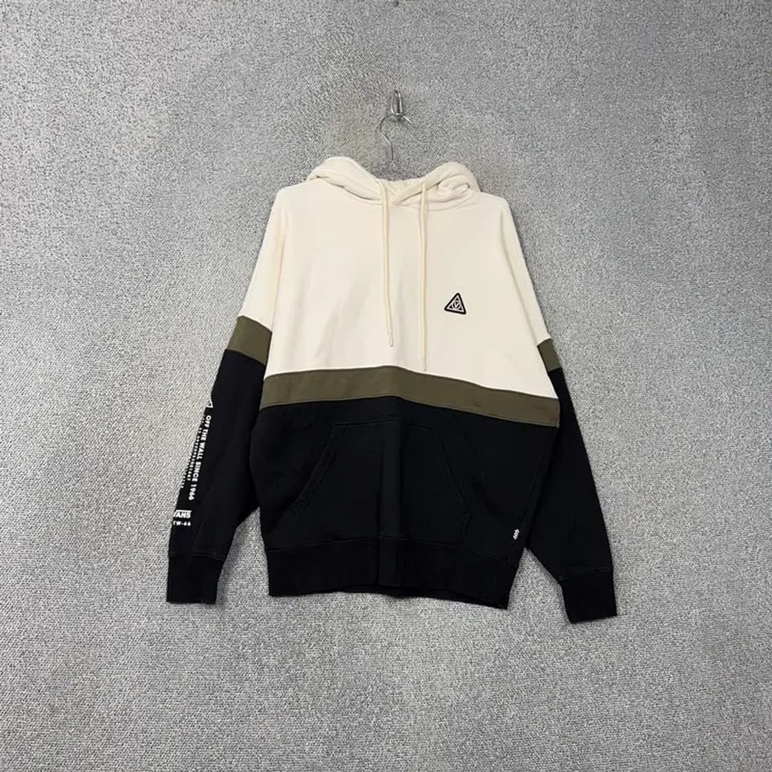 반스 로고 캐주얼 오버핏 남성 후드티 L 상품이미지1