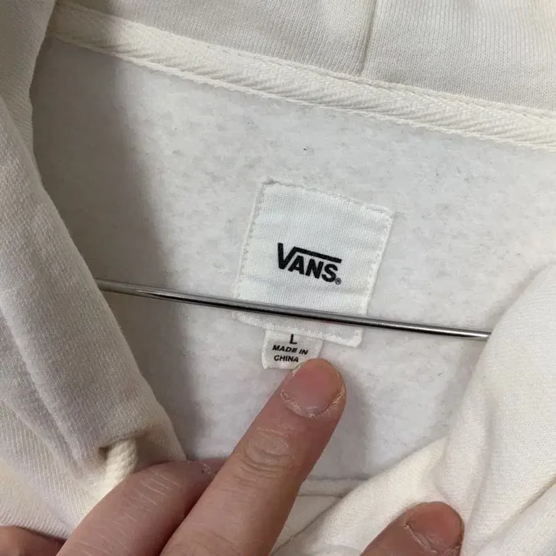 반스 로고 캐주얼 오버핏 남성 후드티 L 상품이미지3