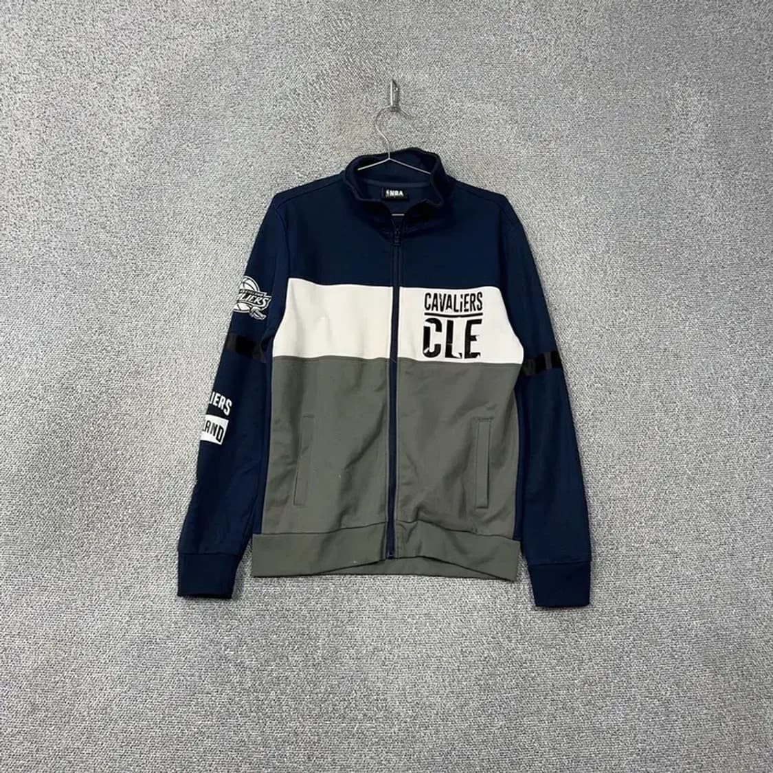 NBA 클리블랜드 로고 기능성 집업 저지 L 상품이미지1