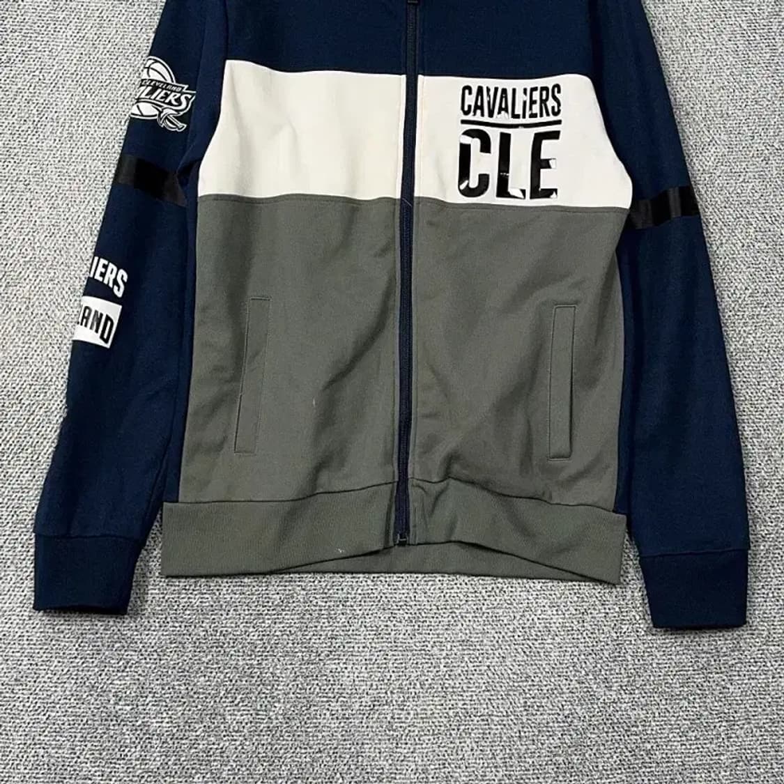 NBA 클리블랜드 로고 기능성 집업 저지 L 상품이미지4