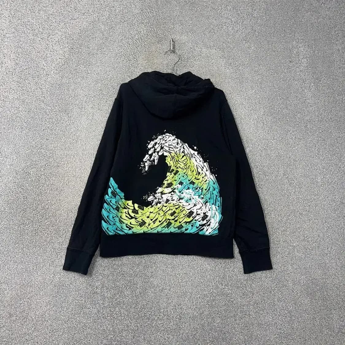 나이키 빈티지 백프린팅 로고 오버핏 후드 집업 XL 상품이미지1